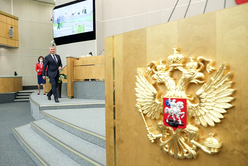 Председатель Государственной Думы Вячеслав Володин