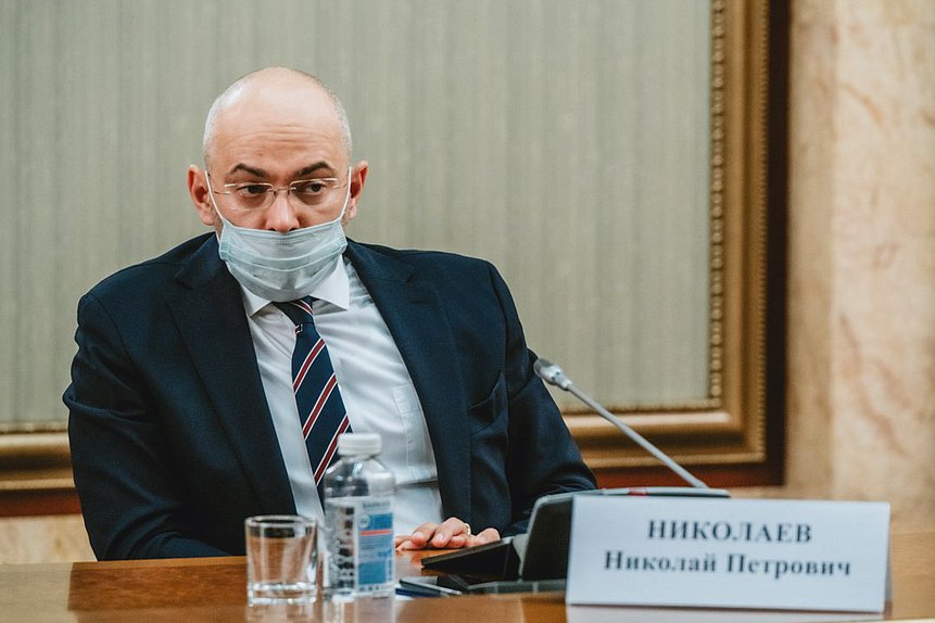 Председатель Комитета по природным ресурсам, собственности и земельным отношениям Николай Николаев