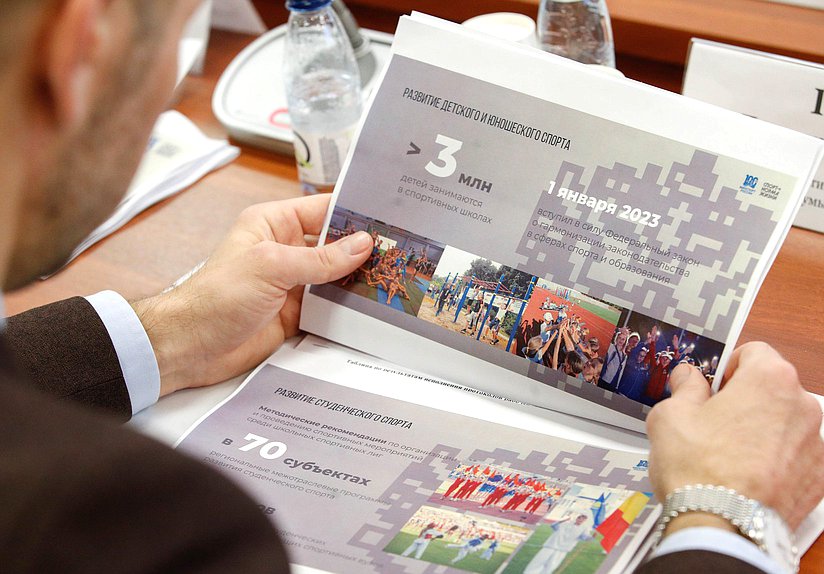 Заседание Комитета по физической культуре и спорту