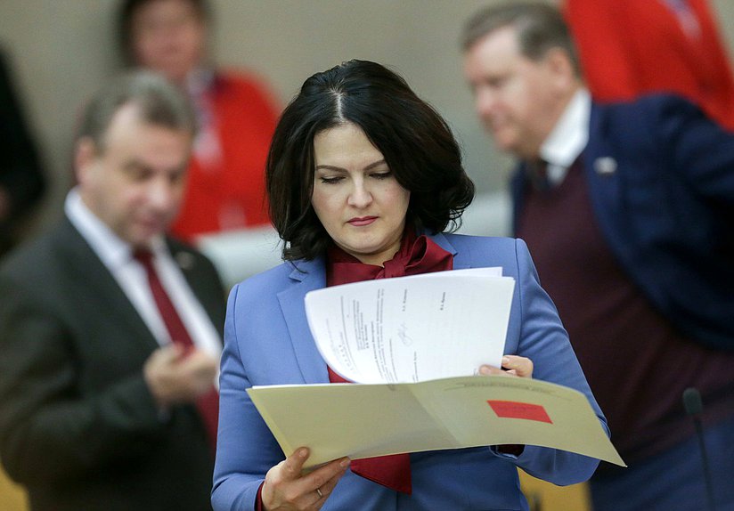 Член Комитета по вопросам семьи, женщин и детей Анна Кувычко