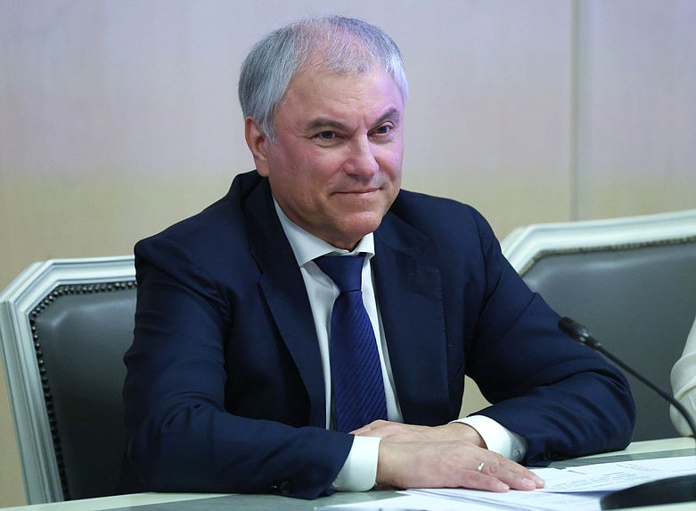 Председатель Государственной Думы Вячеслав Володин