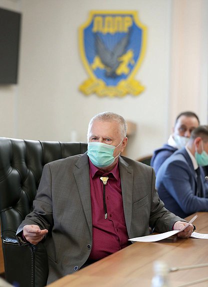 Руководитель фракции ЛДПР Владимир Жириновский