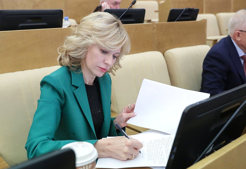 Член Комитета по труду, социальной политике и делам ветеранов Екатерина Стенякина