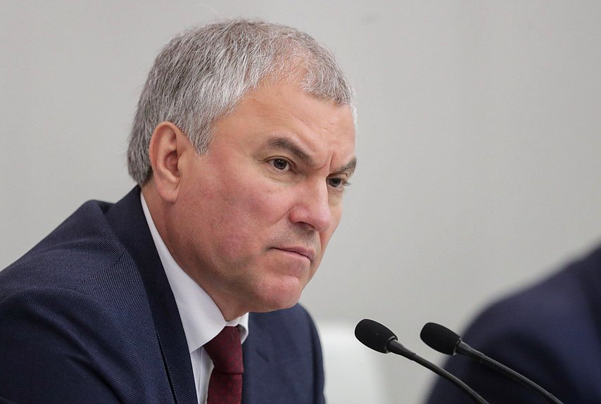 Председатель Государственной Думы Вячеслав Володин