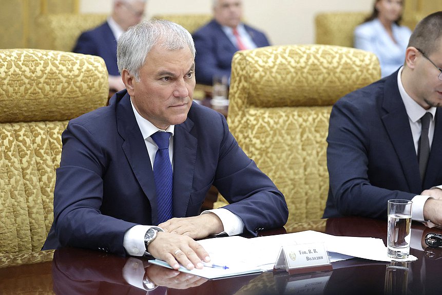 Председатель Государственной Думы Вячеслав Володин