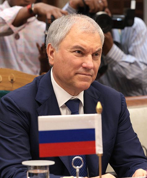 Chairman of the State Duma Vyacheslav Volodin