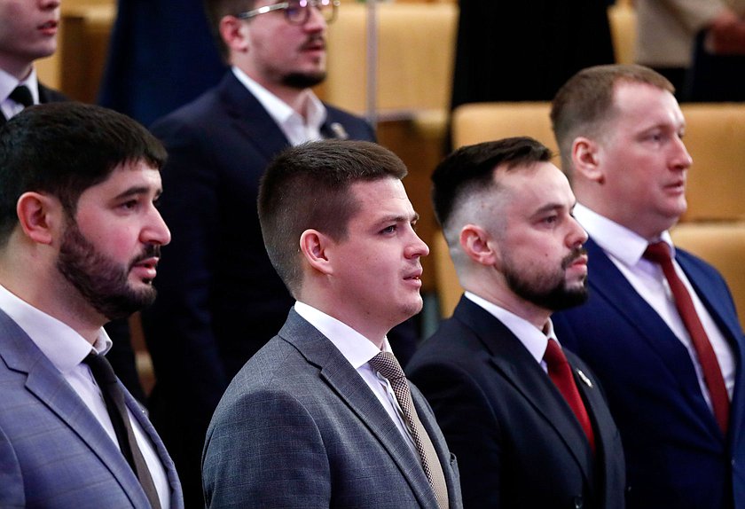 Заседание Молодежного парламента при Государственной Думе