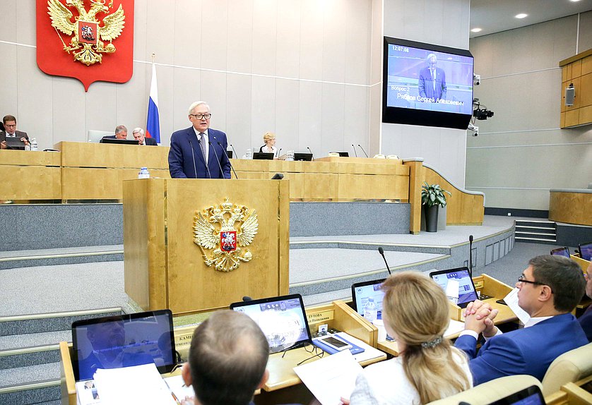 Заместитель Министра иностранных дел РФ Сергей Рябков