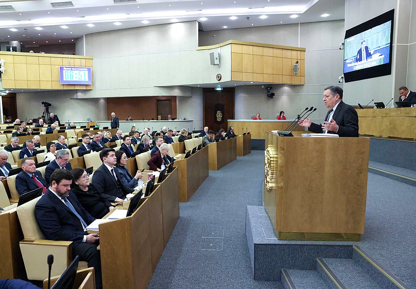 Председатель Комитета по бюджету и налогам Андрей Макаров