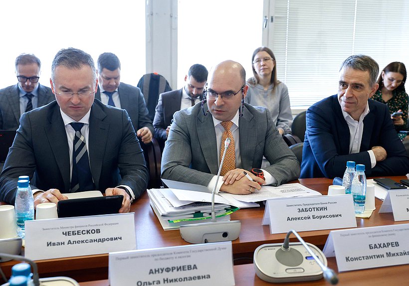 Заседание рабочей группы по подготовке к рассмотрению Государственной Думой годового отчета Банка России за 2025 год