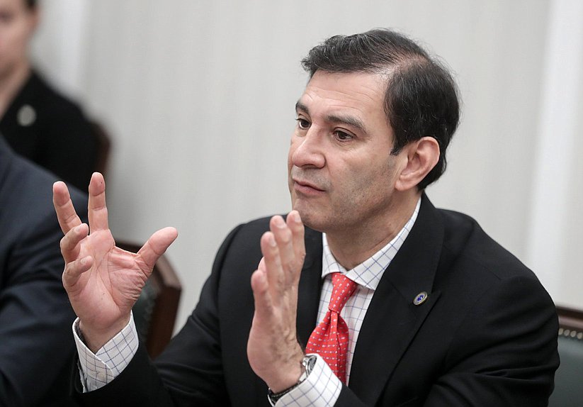 Presidente de la Cámara de Senadores del Congreso Nacional de la República del Paraguay Silvio Adalberto Ovelar Benítez
