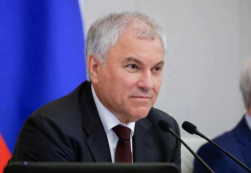 Председатель Государственной Думы Вячеслав Володин
