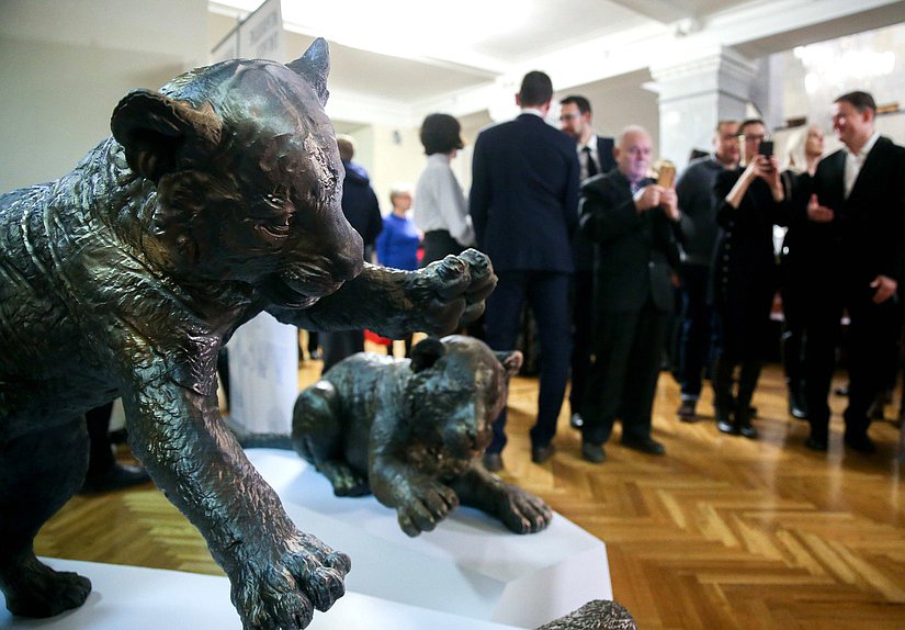 Открытие выставки «Цифровая скульптура, воплощенная в бронзе»