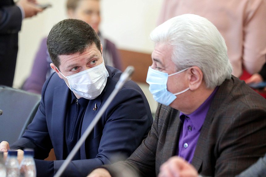 Члены Комитета по энергетике Борис Гладких и Заур Геккиев