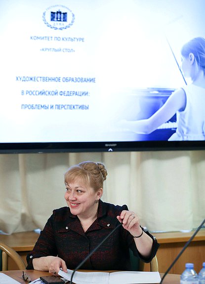 Член Комитета по культуре Светлана Савченко