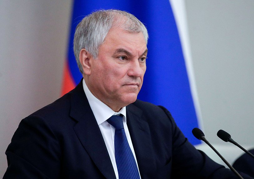 Председатель Государственной Думы Вячеслав Володин