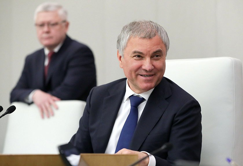 Председатель Государственной Думы Вячеслав Володин