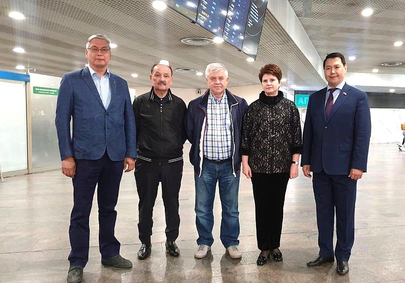 Arrival of the delegation of Kazakhstan