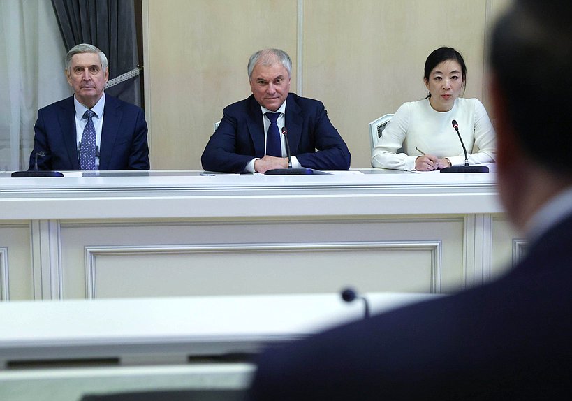 Председатель Государственной Думы Вячеслав Володин