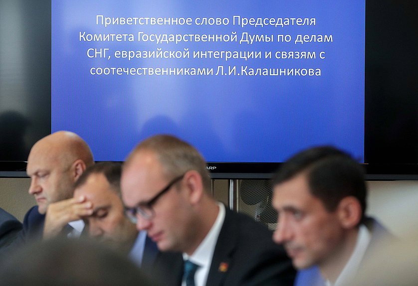 Заседание Комитета по делам СНГ, евразийской интеграции и связям с соотечественниками