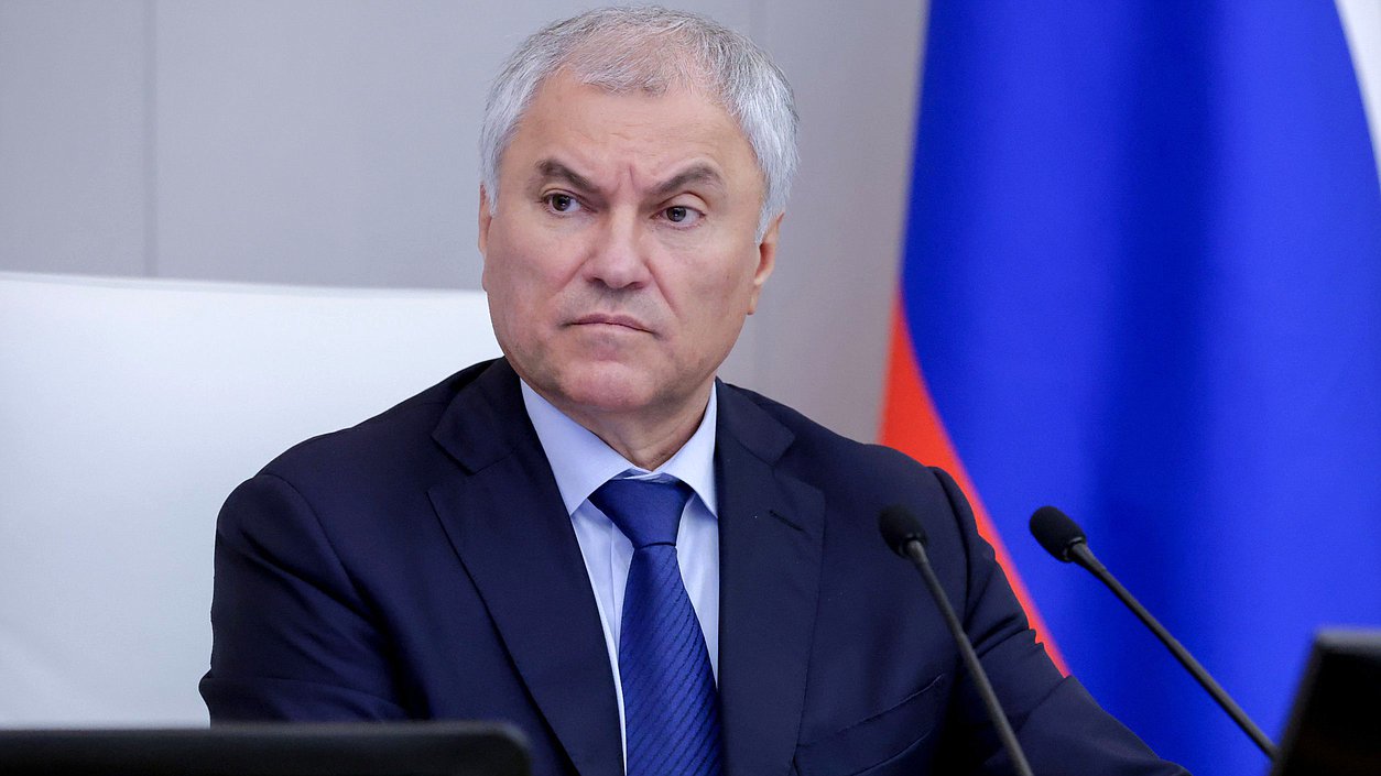 Председатель Государственной Думы Вячеслав Володин