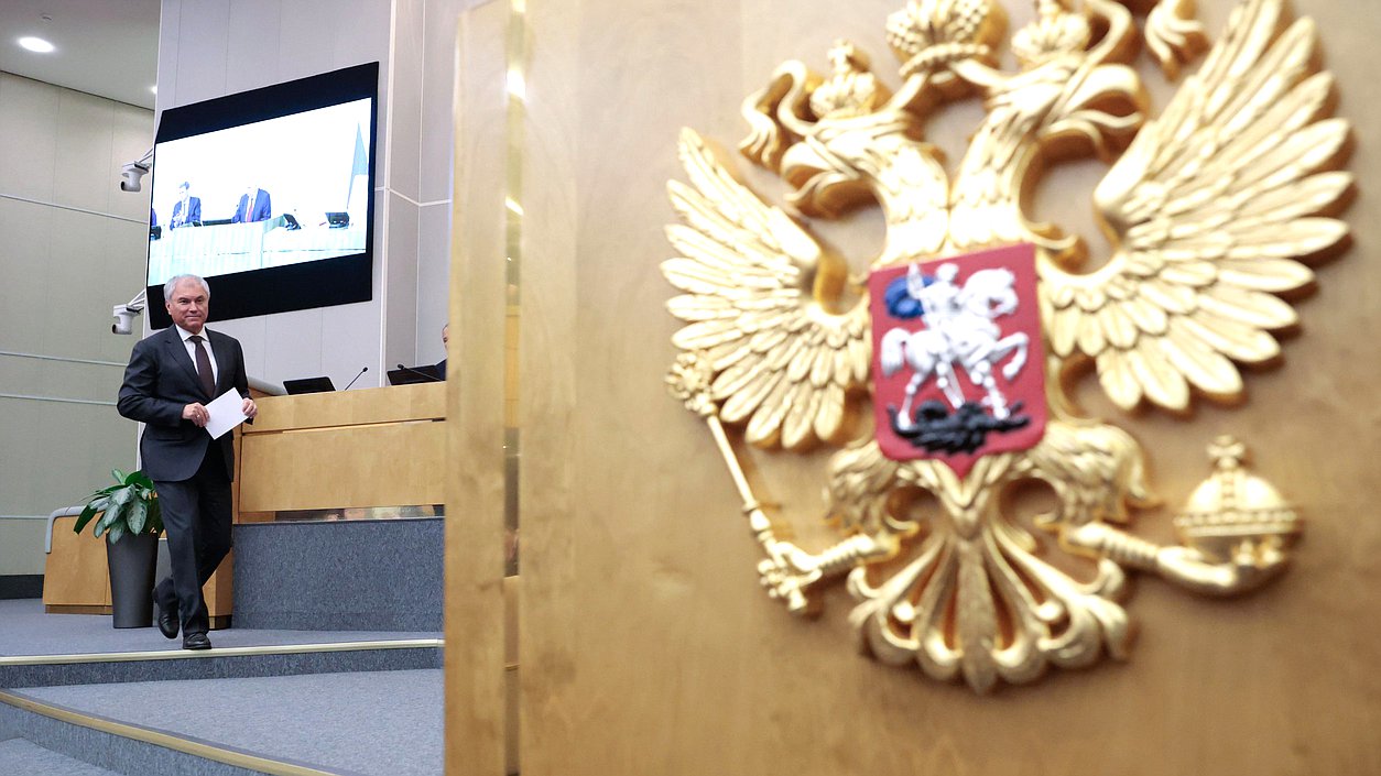 Председатель Государственной Думы Вячеслав Володин