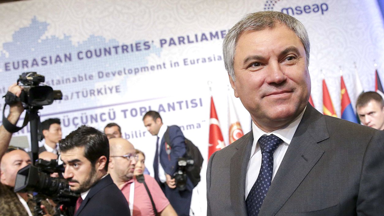 Chairman of the State Duma Viacheslav Volodin