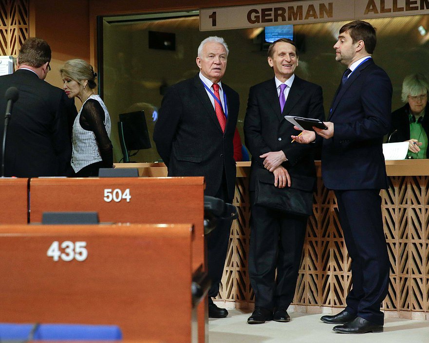 Рабочий визит во Французскую Республику. Пленарное заседание Парламентской ассамблеи Совета Европы.