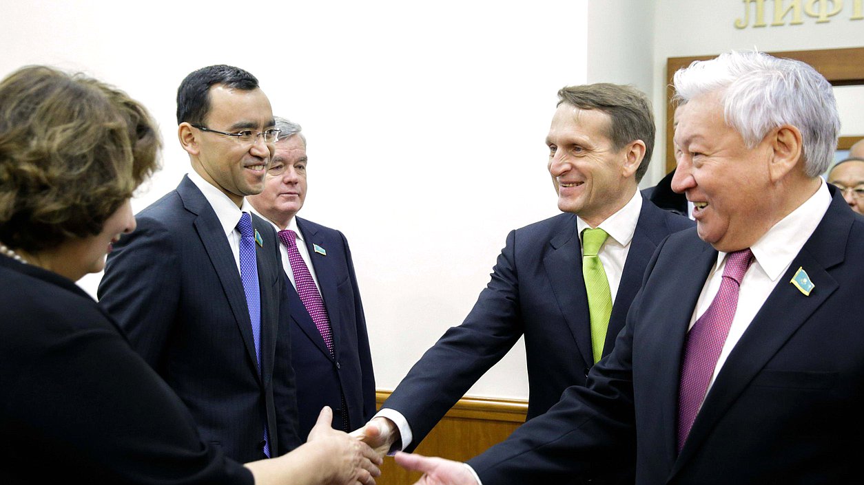 Встреча с Председателем Мажилиса Парламента Республики Казахстан Джакуповым Кабибуллой.