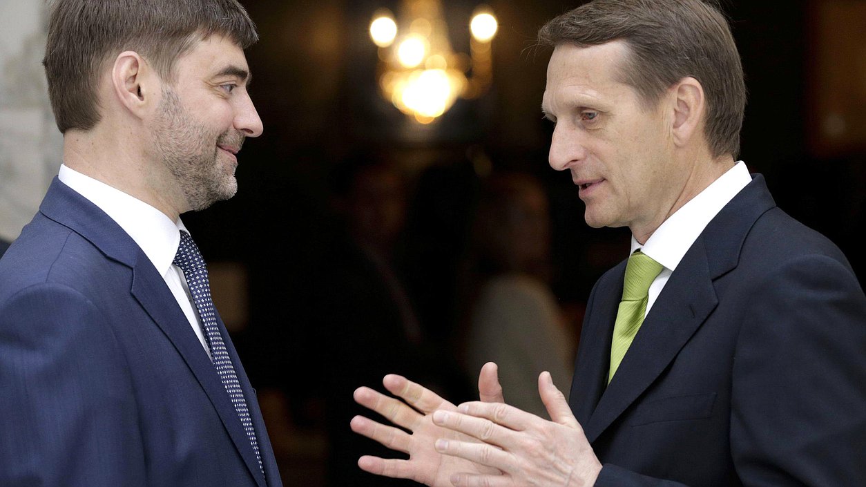 Встреча Сергея Нарышкина с Председателем Постоянного Комитета 
Всекитайского Собрания Народных Представителей 
Китайской Народной Республики (ПК ВСНП КНР)  Чжан Дэцзяном. 
