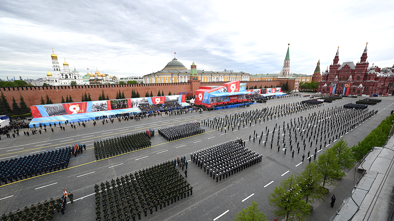 Военный парад в ознаменование 81-й годовщины Победы в Великой Отечественной войне. Фото: пресс-служба Президента РФ