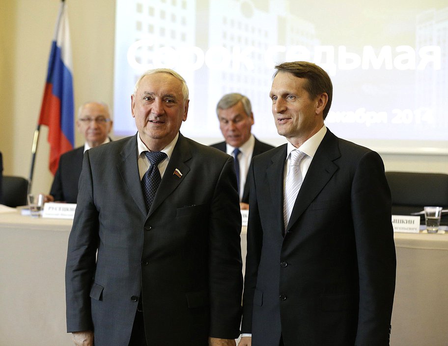 Рабочая поездка Председателя Государственной Думы Федерального Собрания Российской Федерации Сергея Нарышкина в Южный федеральный округ. Второе  Заседание 47-й Сессии Парламентского Собрания. 