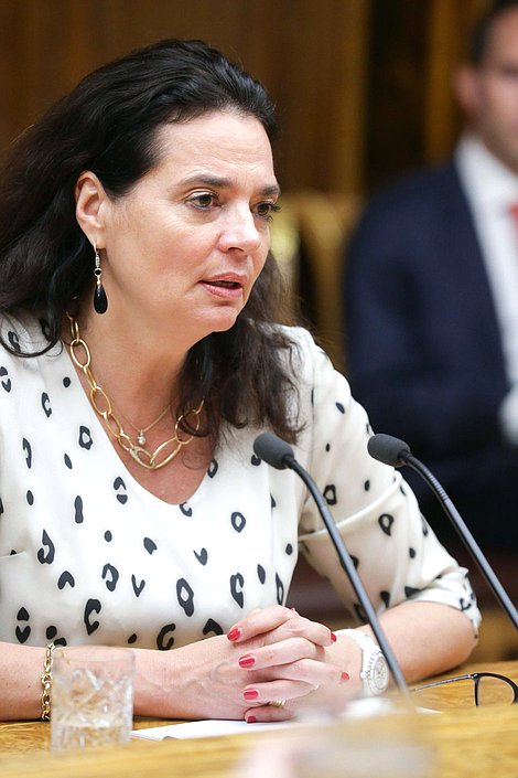 Встеча Председателя Государственной Думы 
Федерального Собрания Российской Федерации C.Е.Нарышкина 
с Председателем Сената Парламента Королевства Бельгия К.Дефрень.
