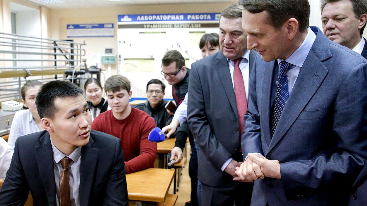 2016 03 03. Рабочий визит Сергея Нарышкина в Сибирский федеральный округ