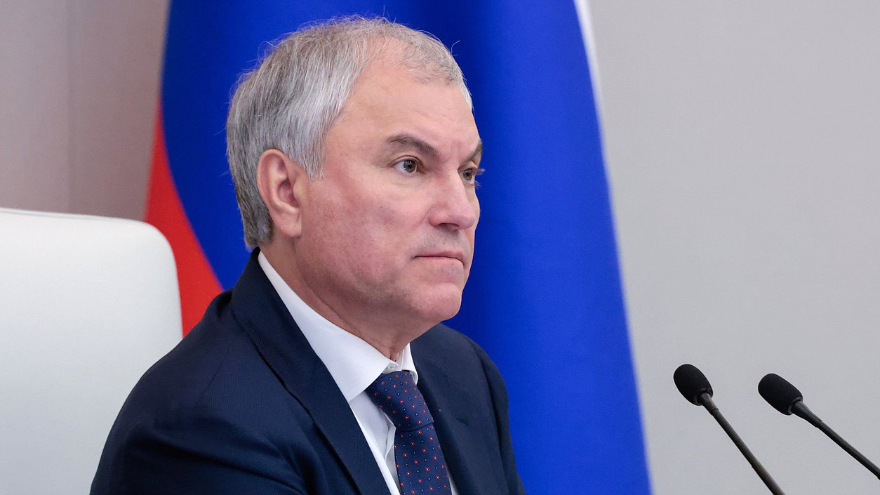 Председатель Государственной Думы Вячеслав Володин
