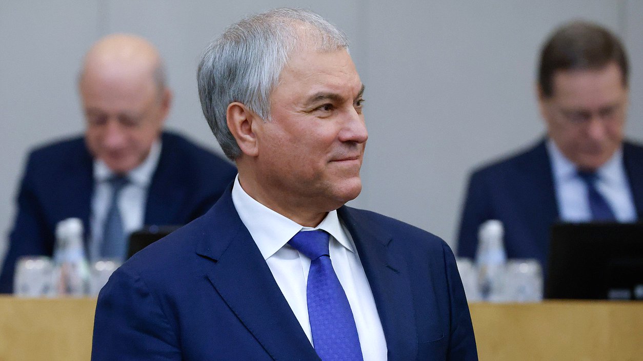 Председатель Государственной Думы Вячеслав Володин