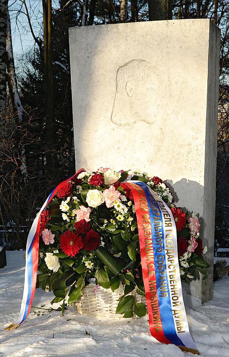 Могила Бориса Пастернака.