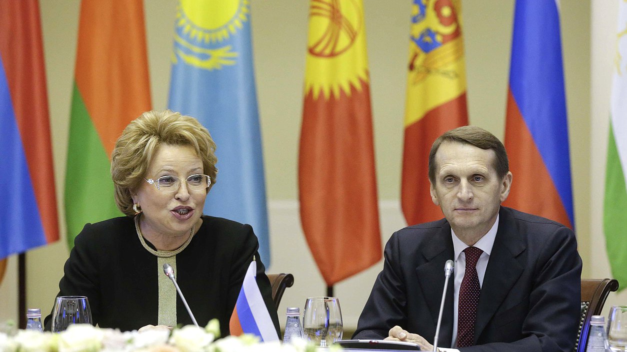 Заседание Совета МПА СНГ.