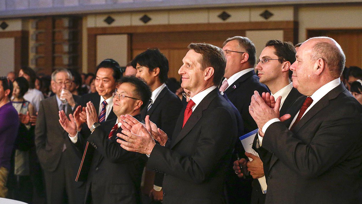   Рабочий визит Председателя Государственной Думы в Японию. На церемонии открытия фестиваля российской культуры в Японии-2014.