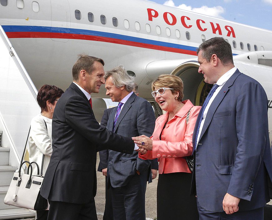   Рабочий визит Председателя Государственной Думы Сергея Нарышкина во Французскую Республику.