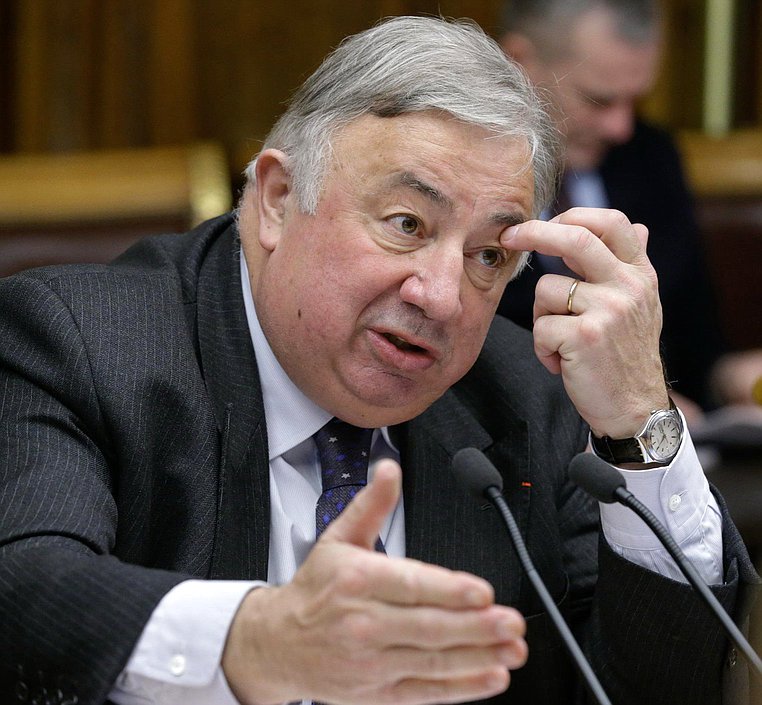 Встреча Председателя Государственной Думы Федерального Собрания Российской Федерации С.Е. Нарышкина с Председателем Сената Французской Республики Ж. Ларше.