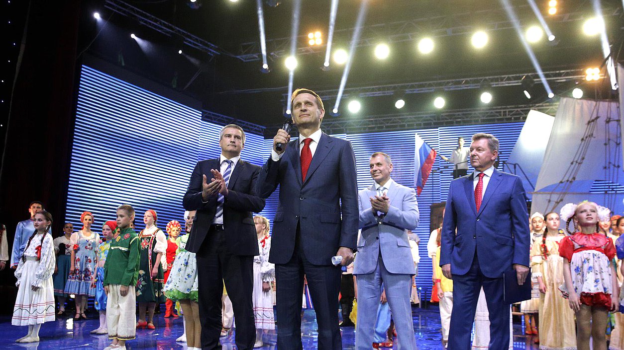   Рабочая поездка в Крымский федеральный округ. Открытие международного фестиваля "Великое русское слово".