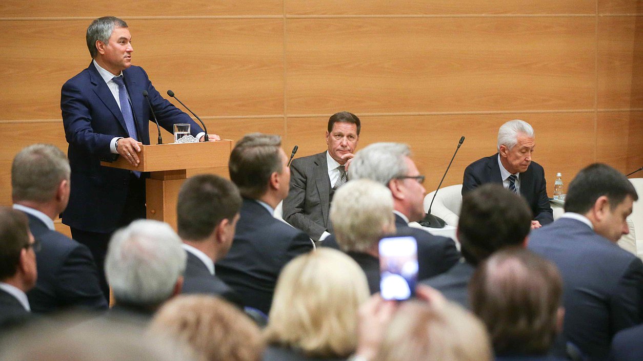 Председатель Государственной Думы Вячеслав Володин