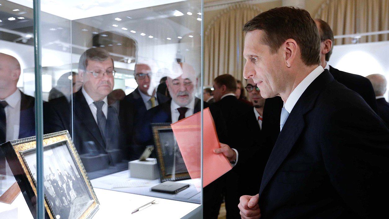 Музей Фаберже. Открытие выставки "Возвращённая история. Материалы из архива Юсуповых".