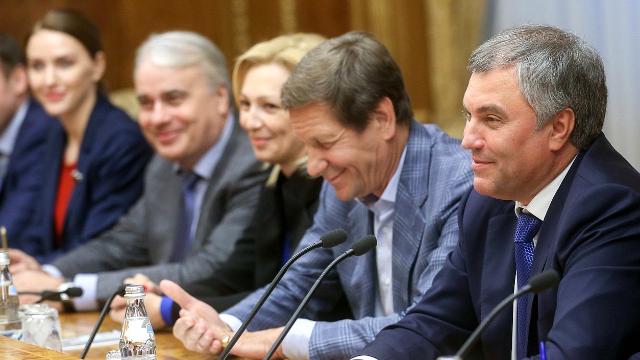 Chairman of the State Duma Viacheslav Volodin