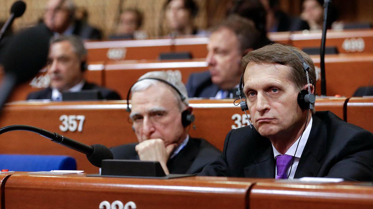 Пленарное заседание Парламентской ассамблеи Совета Европы.