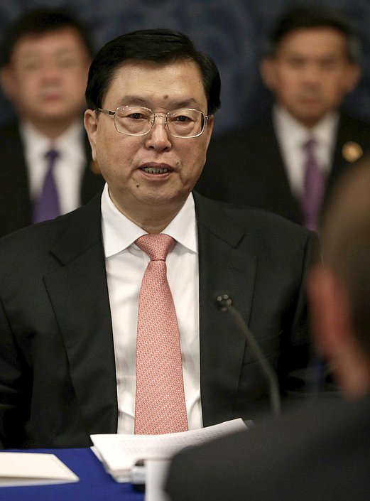 Встреча Сергея Нарышкина с Председателем Постоянного Комитета 
Всекитайского Собрания Народных Представителей 
Китайской Народной Республики (ПК ВСНП КНР)  Чжан Дэцзяном. 
