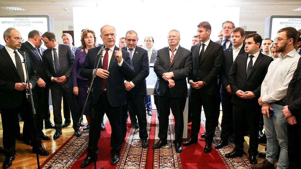 Руководитель фракции КПРФ Геннадий Зюганов. Автор фото: Анна Исакова/Фотослужба Государственной Думы