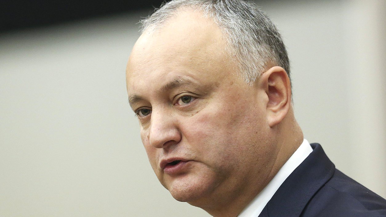 President of the Republic of Moldova Igor Dodon