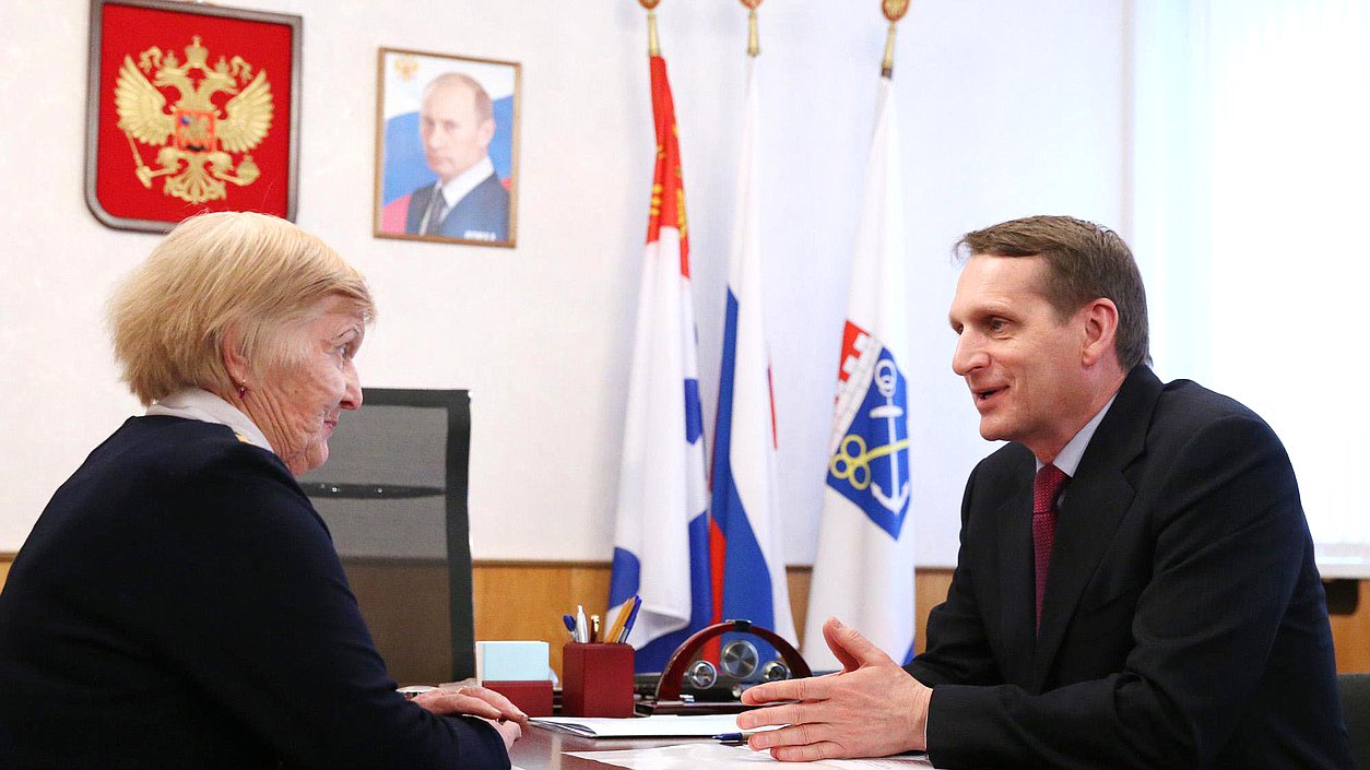 Визит в Северо-Западный федеральный округ Председателя Государственной Думы Федерального Собрания Сергея Нарышкина